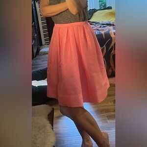 Pink Tartan size 6 pink skirt